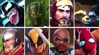 Marvel Ultimate Alliance 3: The Black Order - All Character Intros