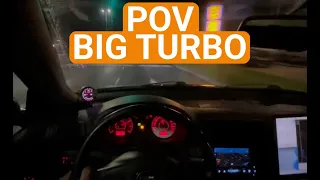 POV night crouse Seat Leon 1.8T (INSANE TURBO FLUTTER)