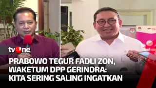 Sindir Jokowi di Medsos, Prabowo "Sentil" Fadli Zon | Kabar Petang tvOne