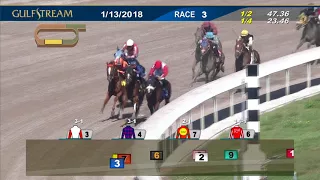 Gulfstream Park Race 3 | January 13, 2018