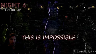 Night 6 IS IMPOSSIBLE unless  Distorted Mind The Other Fredbears