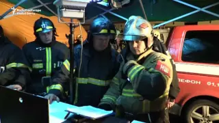 Eight Firefighters Die In Moscow Warehouse Blaze