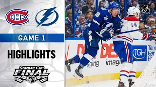 Cup Final, Gm 1: Canadiens @ Lightning 6/28/21 | NHL Highlights