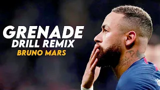 Neymar JR ► Bruno Mars - Grenade (DRILL REMIX) ● Goals & Skills |