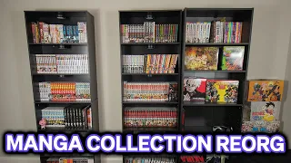 New Year, New Manga Collection Setup | Manga Collection Reorganization
