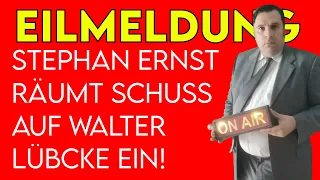 Eilmeldung: Stephan Ernst räumt Schuss auf Walter Lübcke ein