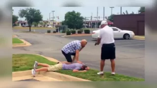 Crazy Retired Cop Pulls Gun on Golf Club Thief!