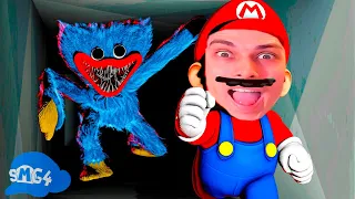 УГАР ! ХАГГИ ВАГГИ И МАРИО ! - SMG4: If Mario Was In... Poppy Playtime