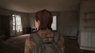 The Last of Us Part ll - Epilogue: Ellie Returns To Farm: Dina and Baby JJ Gone, Plays Guitar (2020)
