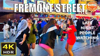 Fremont Street Las Vegas People Watching | April 2024 | Episode 2