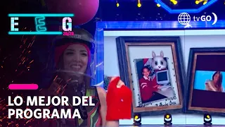 EEG 2020: Jazmín Pinedo quedó impactada en vivo con foto de su pasado (HOY)