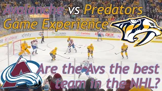 Going to the BEST GAME OF THE YEAR | Preds vs Avalanche