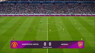 PES 2020 Lite Gameplay Manchester United vs Arsenal
