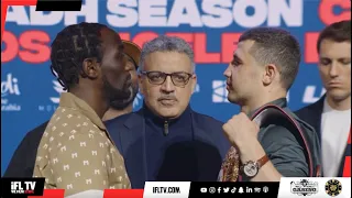 IT'S ON! - TERENCE CRAWFORD TAKES ON WBA 154LB CHAMPION ISRAIL MADRIMOV | FIRST FACE-OFF