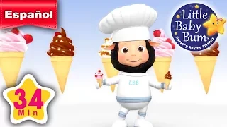 La canción de los helados Parte 2 | Canciones infantiles | ¡34 minutos de recopilación LittleBabyBum