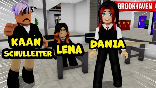 ICH ARBEITE 1 TAG ALS STRENGER SCHULDIREKTOR & Dania und Lena sind die Schülerin!