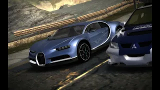 [NFSMW Redux 2022]Bugatti Chiron vs Blacklist Racers #9 Earl