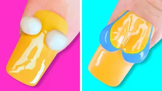 Simple Manicure And Pedicure Tricks || Amazing Nail Designs by 5-Minute DECOR!