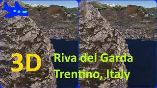 3D video, Riva del Garda, 3D, VR, S3D, Stereogram, Magic eye, 3D SBS, Google Earth, Trentino, Italy