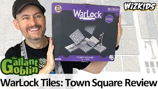 WarLock Tiles: Town Square - WizKids 4D Settings Prepainted Minis Terrain