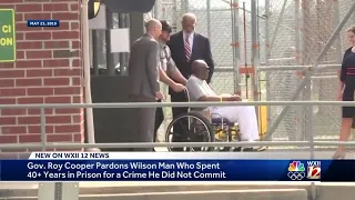 North Carolina governor grants pardon to ex-death row inmate