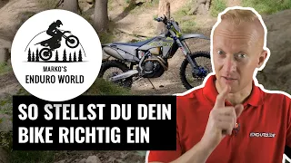 Lenker, Haltung, Bremse - So stellst Du Dein MX Bike richtig ein! | #3 | Marko's Enduro World