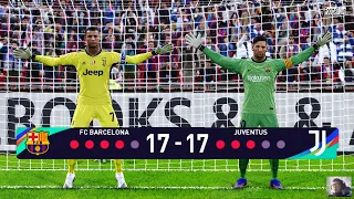 PES 2021 | Goalkeeper C.RONALDO vs Goalkeeper L.MESSI | Penalty Shootout | FC Barcelona vs Juventus