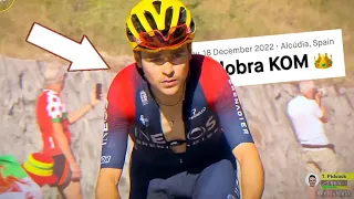 Tom Pidcock DESTROYS Famous Strava KOM with BIG WATTS | Tour de France Contender?