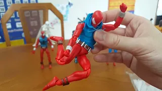 Mafex No. 186 (2023 version):  Scarlet Spider (COMIC Ver.) Review with Mike