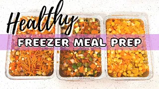 Healthy Vegan Freezer Meals | Veggie Heavy, Plant Based & Gluten Free
