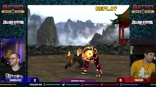 Nebuloze vs TBroke (Winners Finals) - Tekken 3 (PS2) - College Station Comic Con 2023