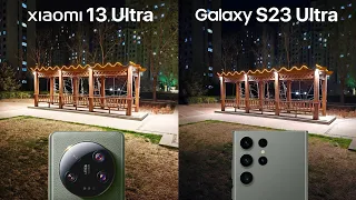 Xiaomi 13 Ultra VS Samsung S23 Ultra NIGHT MODE Camera Test