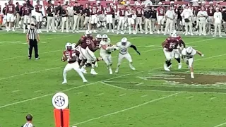 LaNorris Sellers 1st TD of his Gamecock Career to Tyshawn Russell | South Carolina v Furman | 9.9.23