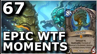 Hearthstone - Best Epic WTF Moments 67| Ft NEW Card Ozumat
