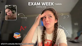 EXAM WEEK - a (realistic) weekly vlog | what exams are like as an IB student.