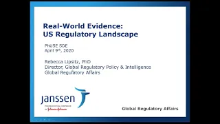 FDA RWE Regulatory Perspective