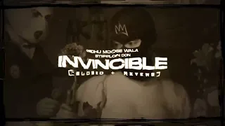 INVINCIBLE (Slowed + Reverb) SIDHU MOOSE WALA + STEFFLON DON