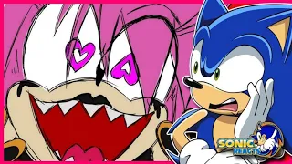 AMY WHAT HAPPENED TO YOU   Sonic Reacts There's Something About Amy Part 2 by mashed