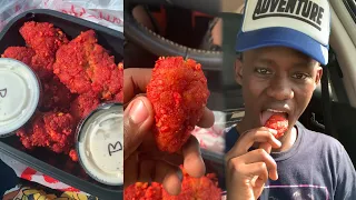 Trying Applebee's Hot Cheeto Chicken