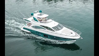 Ultimate party yacht in Miami: 60' AZIMUT Flybridge 305-340-6959