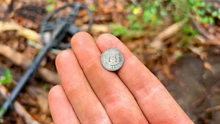 I Can't Believe I Went Back and Found This Metal Detecting! Silver Coin!