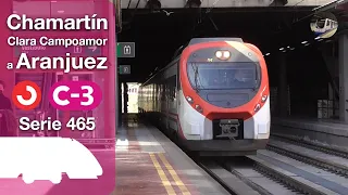 Viaje en la línea C-3 de Chamartín-Clara Campoamor a Aranjuez | Cercanías Madrid