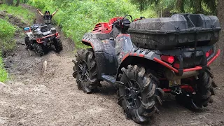 Polaris Sportsman Highlifter 1000 - Can Am Outlander 1000 XMR ( Bruderheim AB )