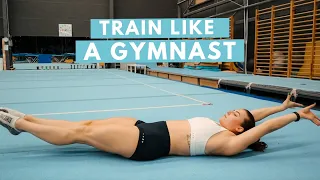 GYMNASTICS CONDITIONING | Full body workout with coaching tips!