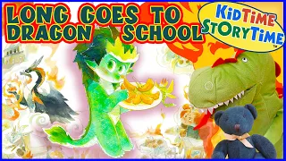 Long Goes to DRAGON SCHOOL | Back to School read aloud | Growth Mindset | Being Yourself