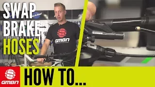 How To Swap Hydraulic Brake Hoses | MTB Maintenance