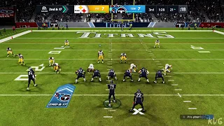 Madden NFL 21 - Pittsburgh Steelers vs Tennessee Titans - Gameplay (PS5 UHD) [4K60FPS]