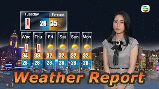 TVB Weather Report | 11 Jul 2022 | Sizzling heat