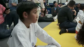 Enzo's promotion test to BLUE belt | Award of Honor for Kyo Reu Ki (Free Sparring) April 24, 2024