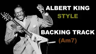 Albert King Style Backing Track (Am7)